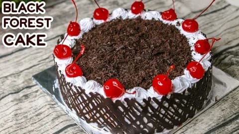 How to Make Black Forest Cake