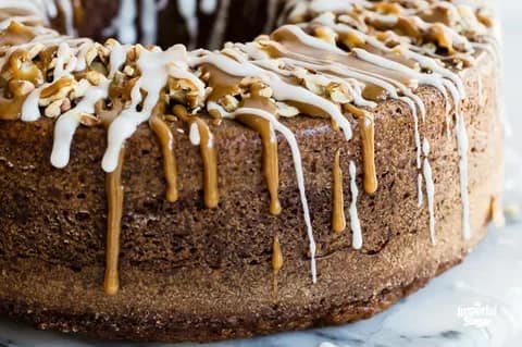 How to Make Bourbon Pecan Cake