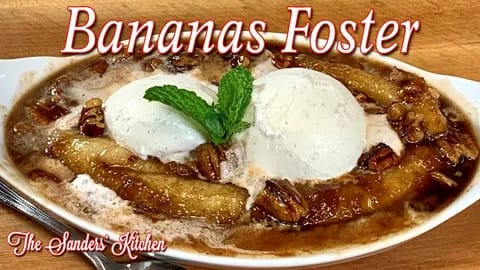 How to make Banana Foster Cake